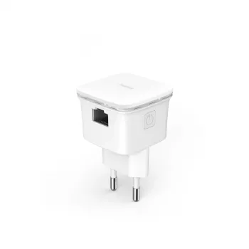Hama N300 Repetidor de red 300 Mbit/s blanco