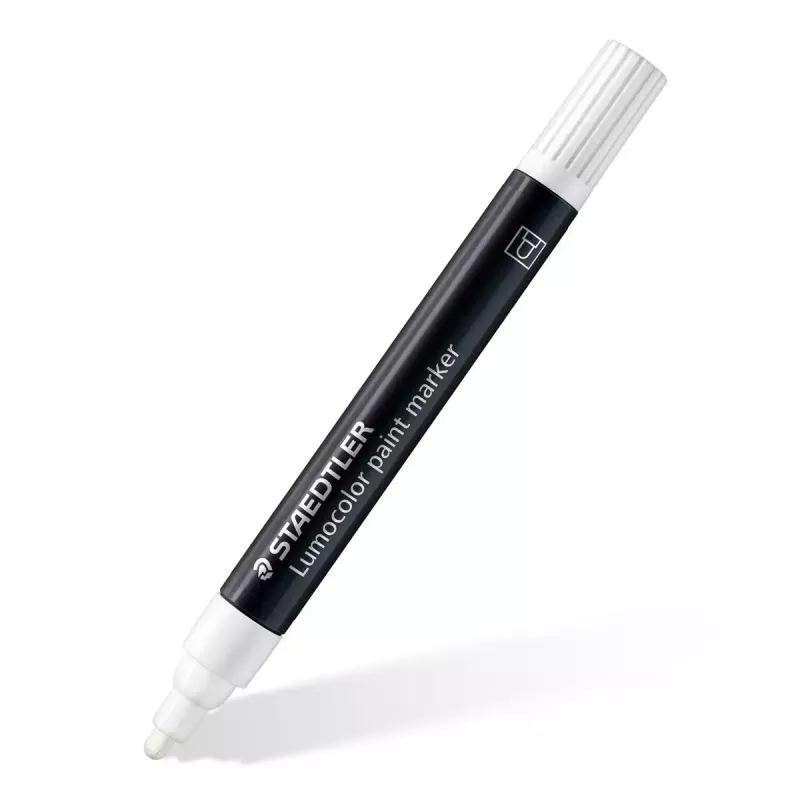 Staedtler 349 C10 Rotulador de pintura 10 colores beige negro azul verde naranja rosa rojo turquesa blanco amarillo