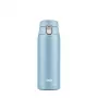 EMSA Light Mug 400 ml azul tapa de acero inoxidable polipropileno