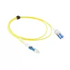 ACT cable de conexión de fibra óptica monomodo 9/125 OS2 Polarity Twist uniboot dúplex CS - LC de 7 metros