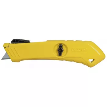 Cúter Stanley STHT0-10193 Negro Acero inoxidable Amarillo Hoja de afeitar 22 mm Ancho 165 mm Longitud