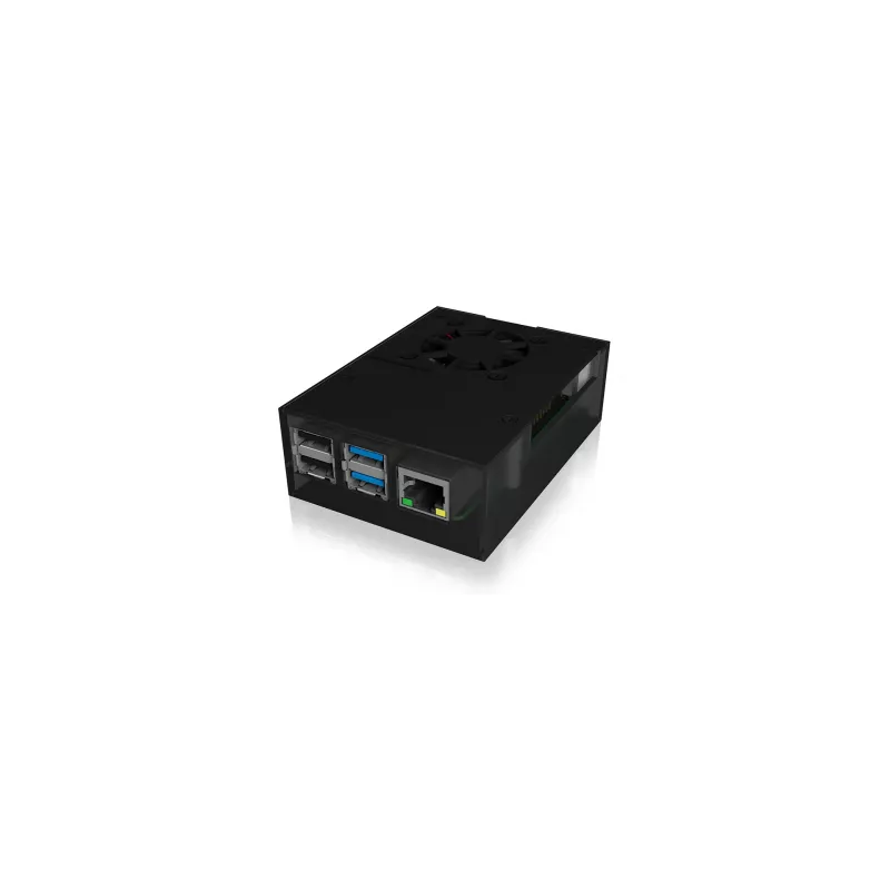 ICY BOX IB-RP108 Carcasa Antracita, Negro