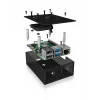 ICY BOX IB-RP108 Carcasa Antracita, Negro