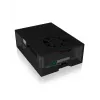 ICY BOX IB-RP108 Carcasa Antracita, Negro