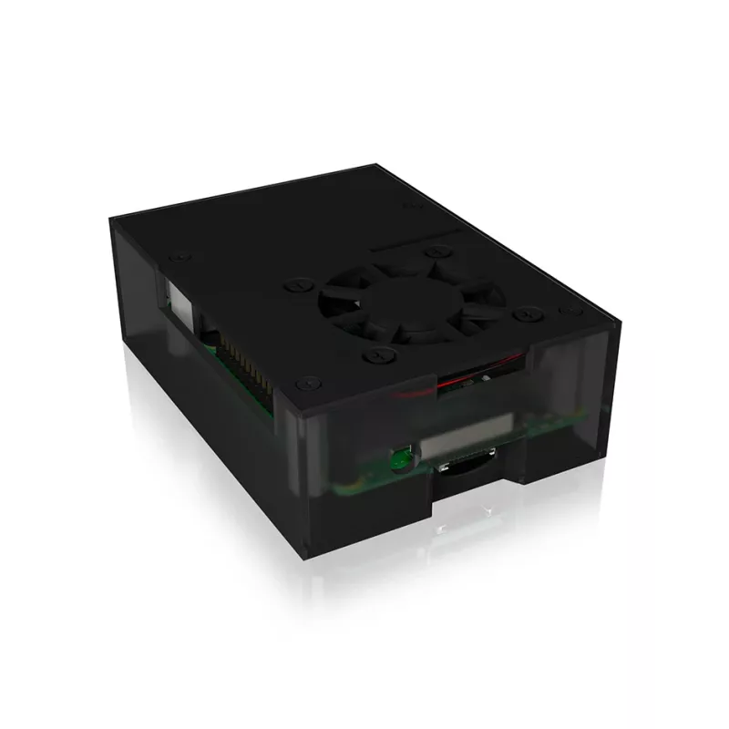 ICY BOX IB-RP108 Carcasa Antracita, Negro