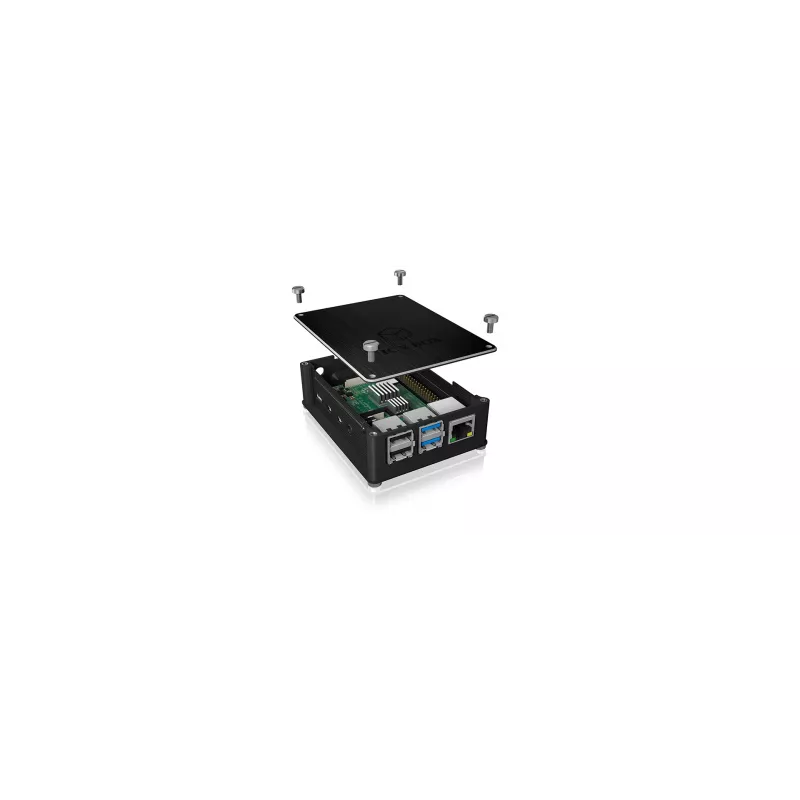 ICY BOX IB-RP110 Carcasa Negro