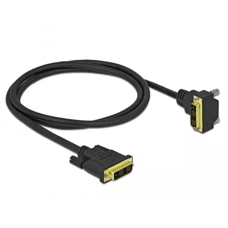 Cable DVI DeLOCK 85901 1 m DVI-D Negro