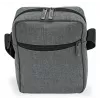 Bolso bandolera WEDO 59 350512 — Poliéster gris Unisex Bolso de hombro/mano, cremallera