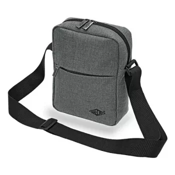 Bolso bandolera WEDO 59 350512 — Poliéster gris Unisex Bolso de hombro/mano, cremallera