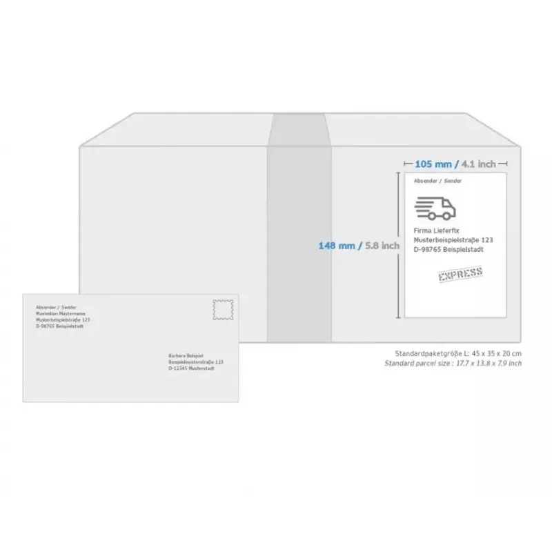 Etiquetas autoadhesivas Rectangulares HERMA 4598