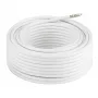 Cable coaxial HAMA Classic Line 120 dB 50 m — 75 Ω, estilo RG6, 50 metros