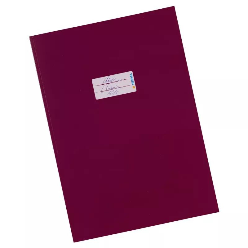 Funda para revistas/libros HERMA 19804 rojo burdeos