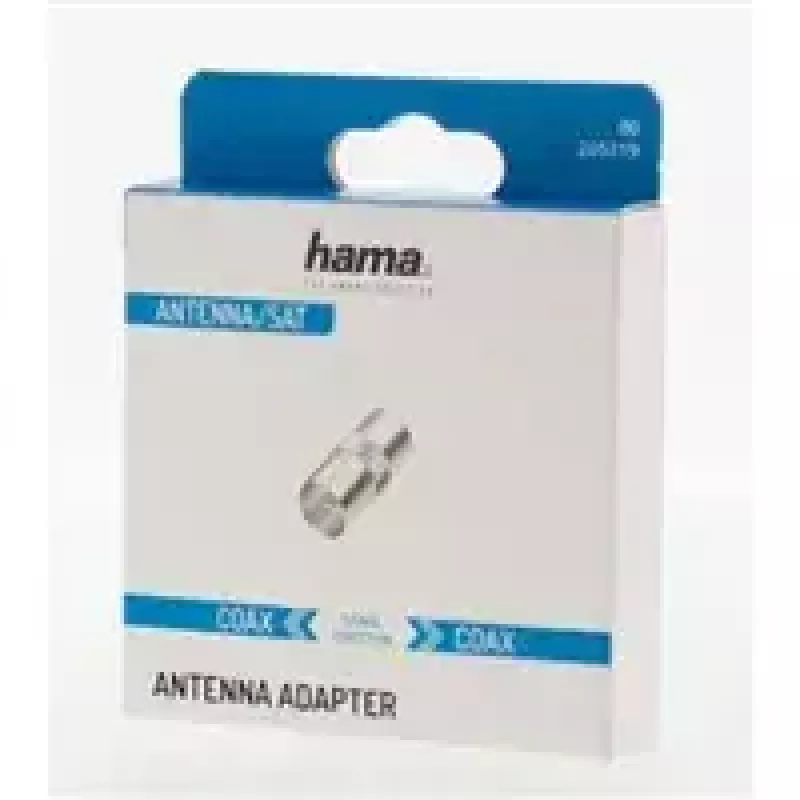 Hama 00205219 Conector macho coaxial 1 ud.