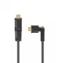 Hama Cable HDMI 1,5 m Type-A conector macho a conector macho 2.0b 18 Gbit/s negro
