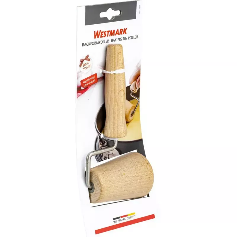 Westmark Woody 30032270 utensilio de madera de haya, superficie lisa, 84 mm