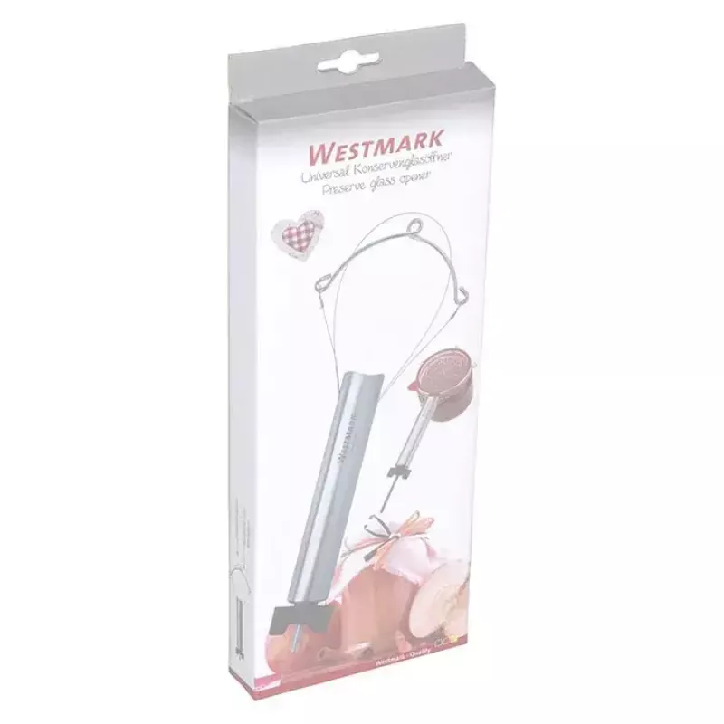 Abridor de tapas de tarros Westmark 10522260 Negro Acero inoxidable