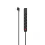 Hama 00223184 regleta de alimentación 1,4 m 5 tomas de corriente para interior negra