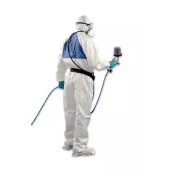 Mono de protección 3M 4520 verde blanco 3XL adultos material SMS