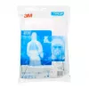 Mono de protección 3M 4520 verde blanco 3XL adultos material SMS