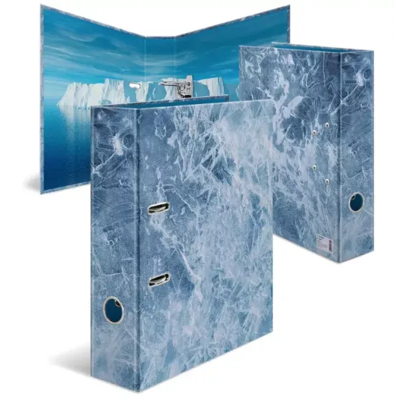 Archivador de anillas HERMA 19650 A4 azul anilla redonda almacenaje 285x70x315mm