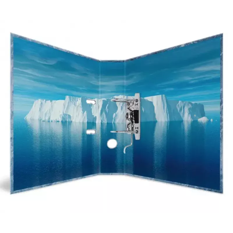 Archivador de anillas HERMA 19650 A4 azul anilla redonda almacenaje 285x70x315mm