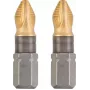 Brocas de destornillador KWB 124101 2 uds. Pozidriv PZ 1 25 mm