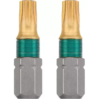 Brocas de destornillador KWB 124215 2 uds. Torx T15 25 mm hexagonal