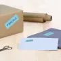 Etiquetas de impresora autoadhesivas HERMA Coloured Labels A4 70x37 mm azul