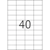 Etiquetas de impresora autoadhesivas HERMA Labels Premium A4 52,5x29,7 mm