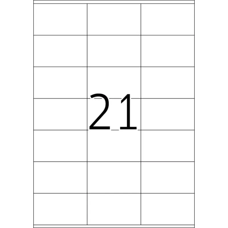 Etiqueta de impresora autoadhesiva HERMA Labels Premium A4 70x42 mm