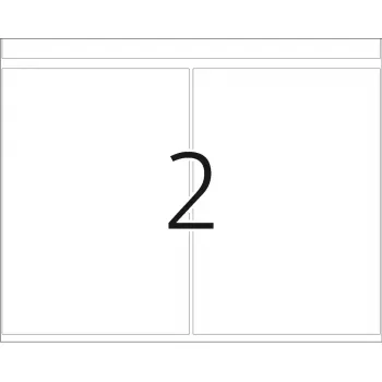 Etiquetas para máquinas de impresión HERMA DP1 74x105 mm