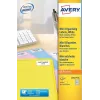 Mini etiqueta láser Avery L7651 amarillo