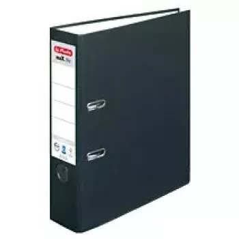 Carpeta de anillas Herlitz 10841369 A4 Negro