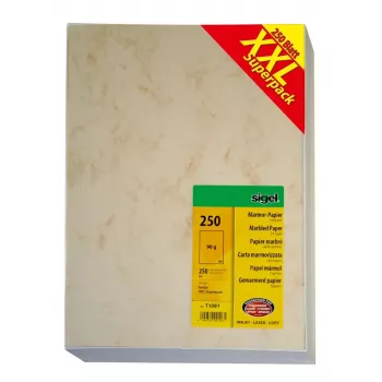 Papel de impresora A4 Sigel T1081 250 hojas Beige