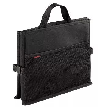 Organizador universal para coche Hama, bolsa pequeña para dispositivos Negro