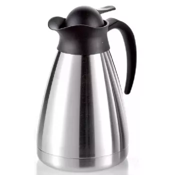 Botella isotérmica Esmeyer THERMOART 1 L negra acero inoxidable