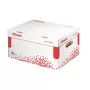 Archivador Esselte Speedbox FSC® A4, rojo, blanco, A4, 290 g, 252 x 355 x 193 mm