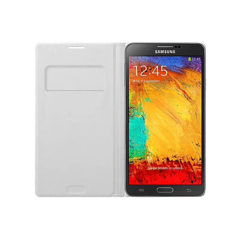 Samsung EF-WN900B funda para móvil tipo flip blanco