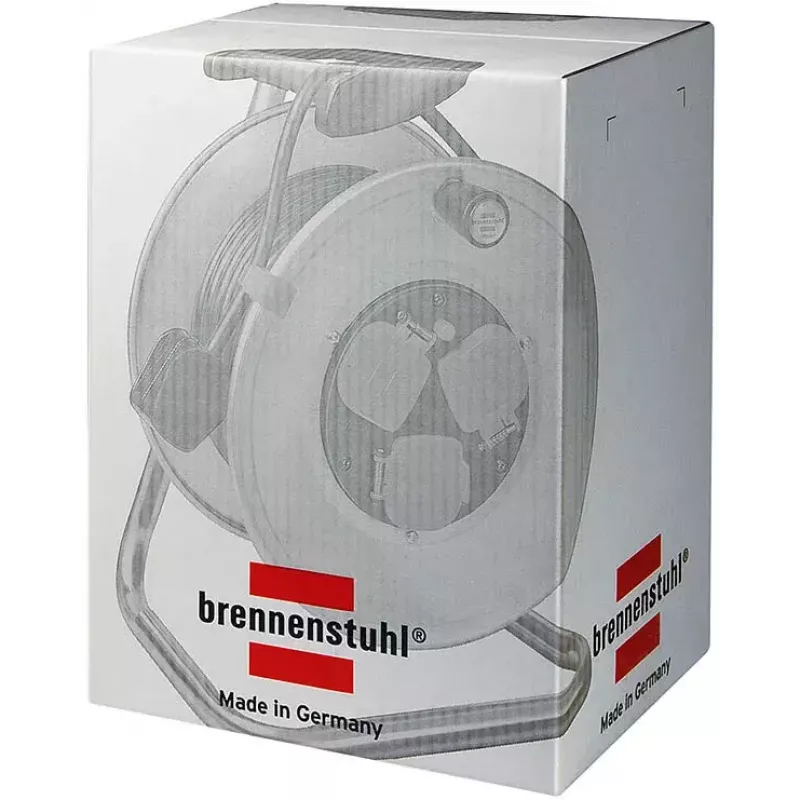 Alargador enrollable Brennenstuhl 50 m H05VV-F 3G1,5
