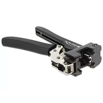 Alicate de crimpar cables DeLOCK 86211 negro