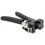 Alicate de crimpar cables DeLOCK 86211 negro