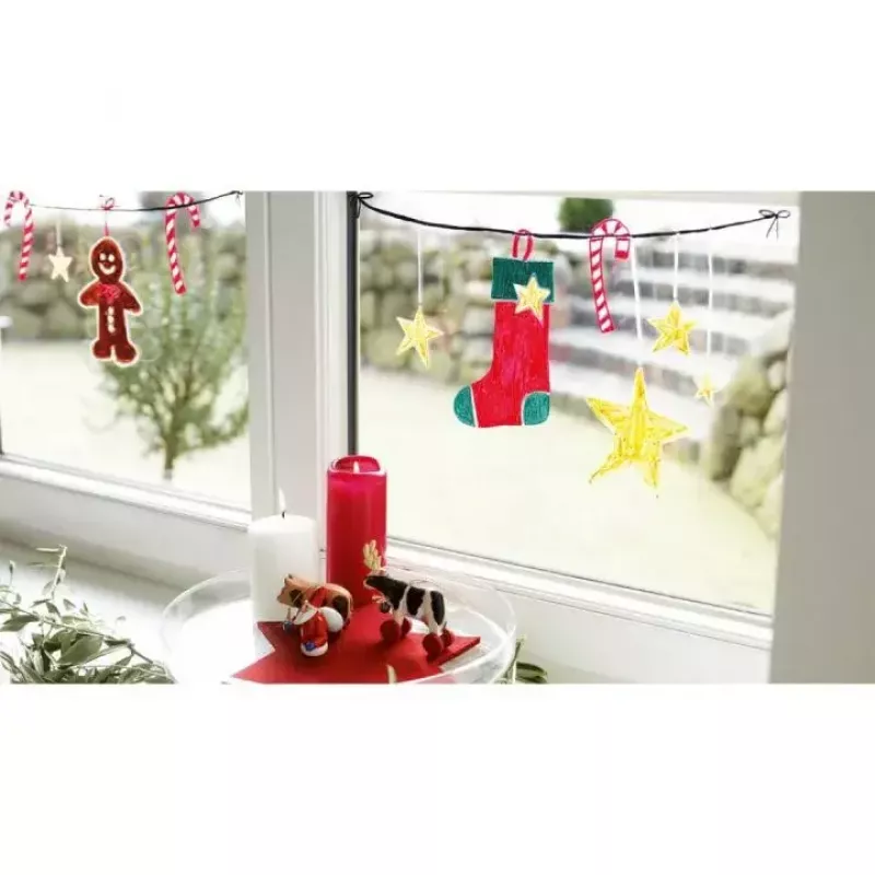 Rotulador de tiza Edding 4090 punta cincel rojo