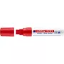 Rotulador de tiza Edding 4090 punta cincel rojo