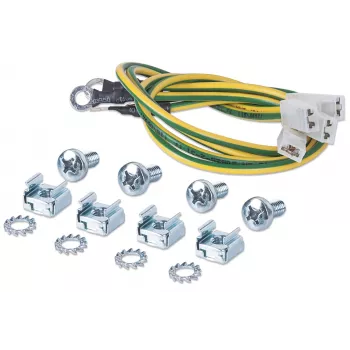 Intellinet 712187 kit de puesta a tierra con cuatro cables de puesta a tierra y kit de montaje