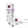 Alargador de corriente Allocacoc PowerCube ReWirable USB 1 m 4 tomas de corriente AC lila blanco