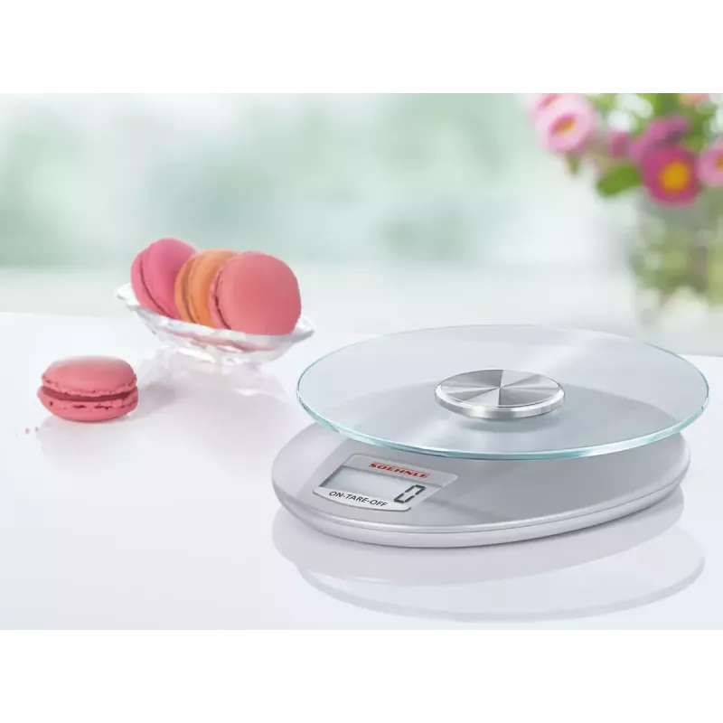 Báscula de cocina electrónica Soehnle Roma plata