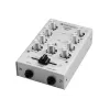 Mesa de mezclas de audio Omnitronic 10006881 2 canales 20 - 20000 Hz plata