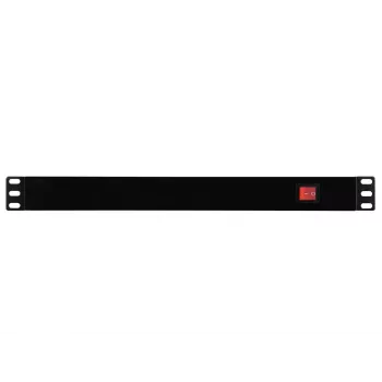 Unidad de distribución de corriente Eurolite 30240215 8 salidas AC 1U Negro