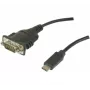 Hypertec 040331-HY cable serie negro USB-C RS-232