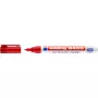 Rotulador permanente Edding 8400 punta redonda rojo